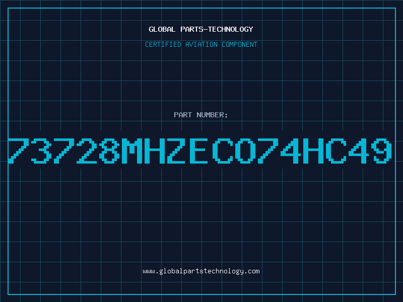 Aviation Part 73728MHZECO74HC49