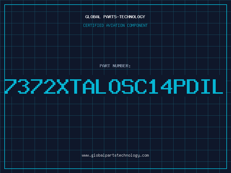 Aviation Part 7372XTALOSC14PDIL