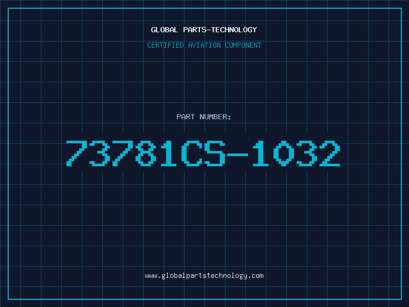 Aviation Part 73781CS-1032