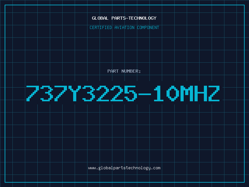 Aviation Part 737Y3225-10MHZ