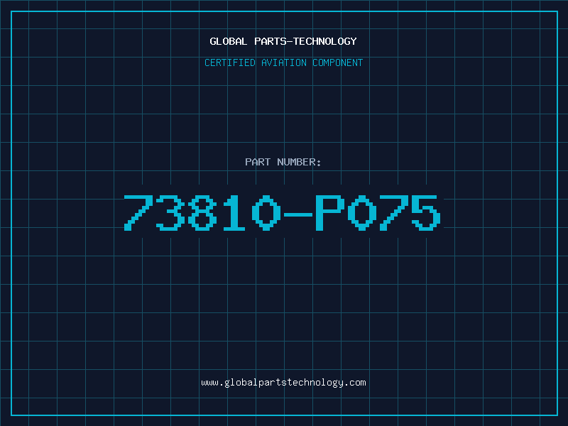 Aviation Part 73810-P075