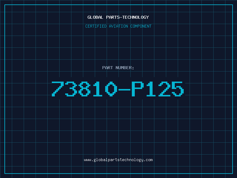 Aviation Part 73810-P125