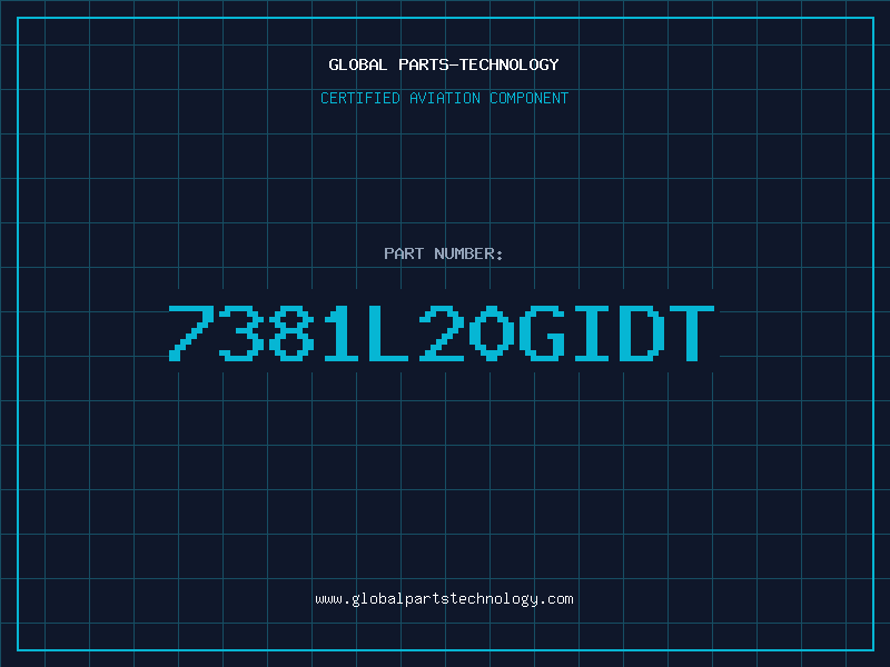 Aviation Part 7381L20GIDT