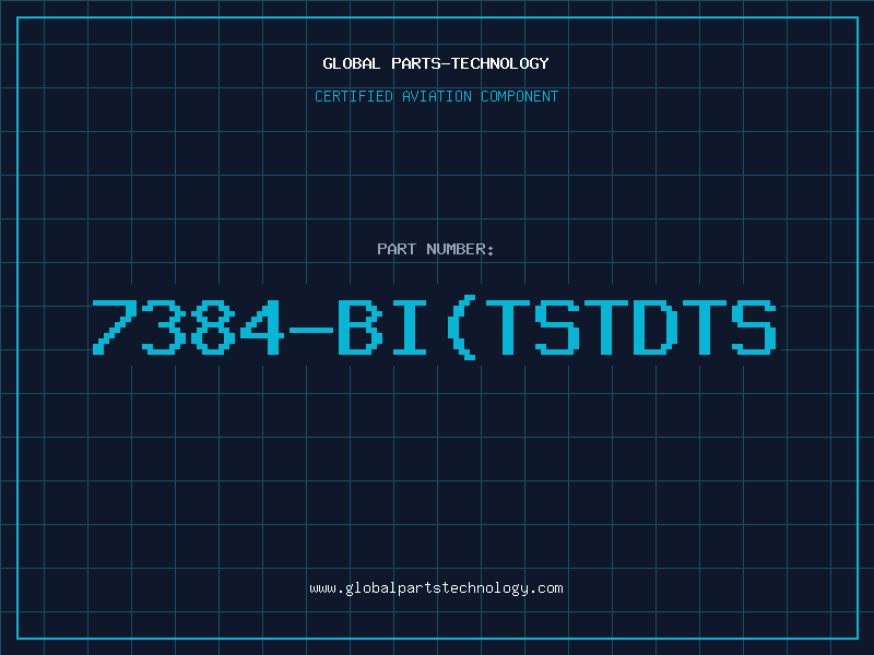 Aviation Part 7384-BI(TSTDTS