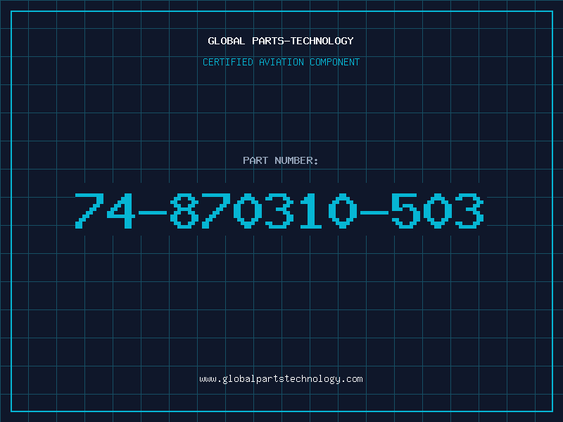 Aviation Part 74-870310-503
