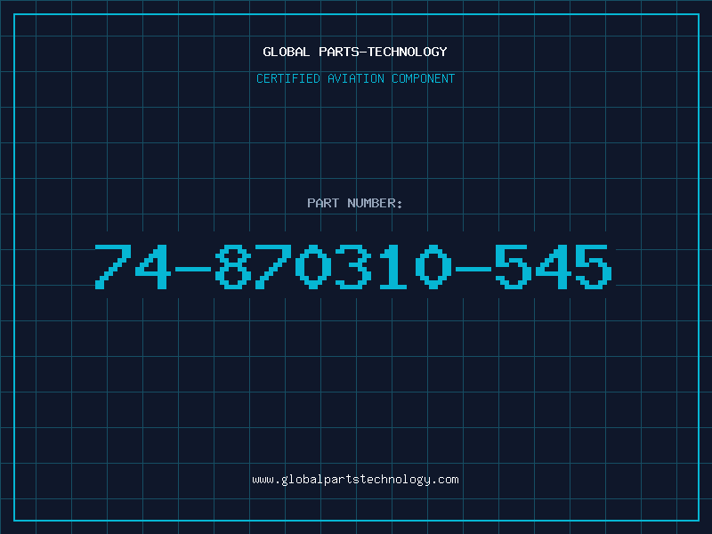 Aviation Part 74-870310-545