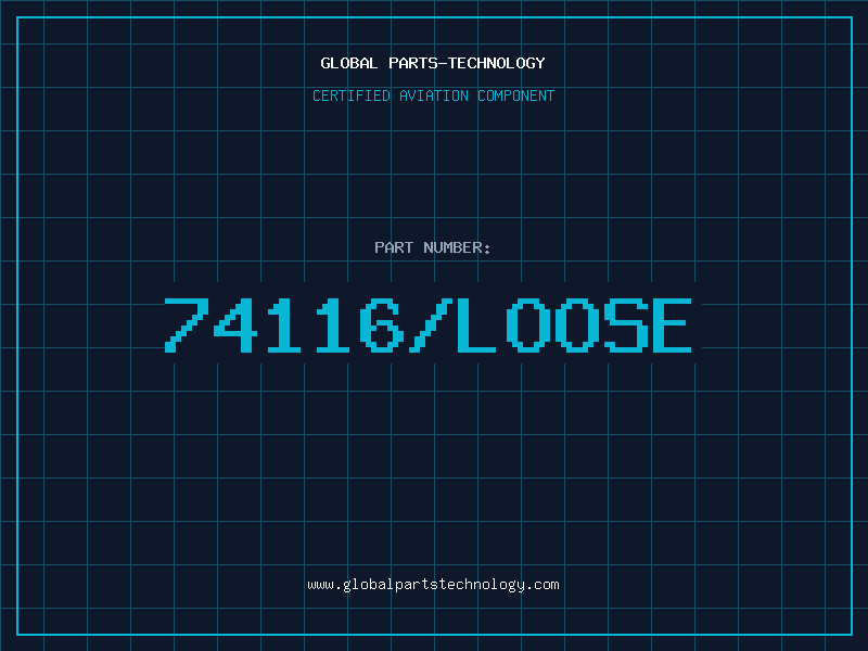 Aviation Part 74116/LOOSE