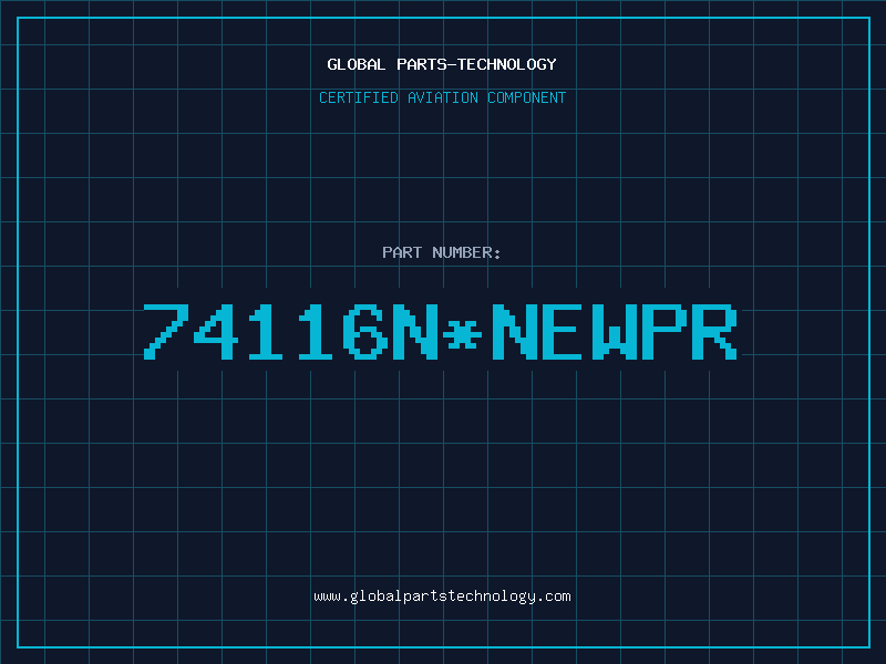 Aviation Part 74116N*NEWPR