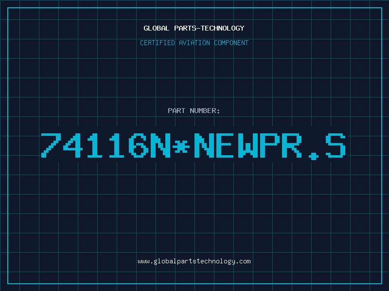 Aviation Part 74116N*NEWPR.S