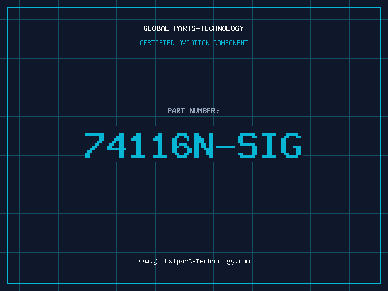 Aviation Part 74116N-SIG