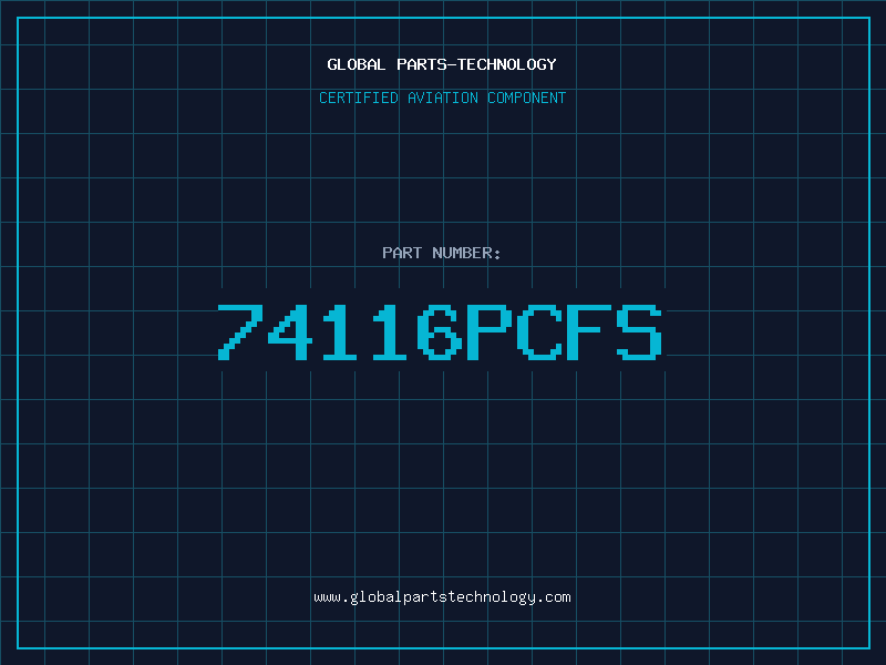Aviation Part 74116PCFS