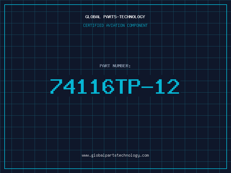 Aviation Part 74116TP-12