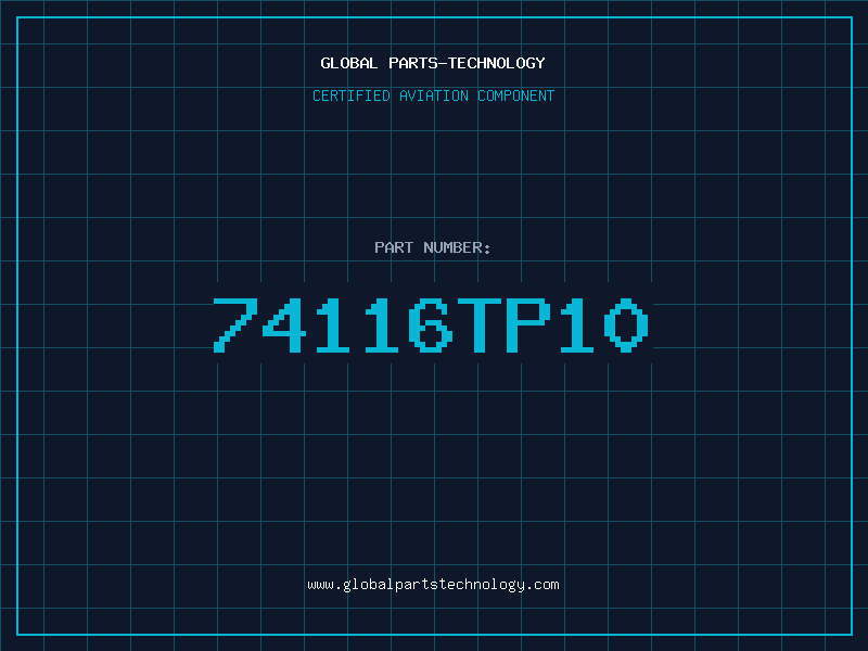 Aviation Part 74116TP10