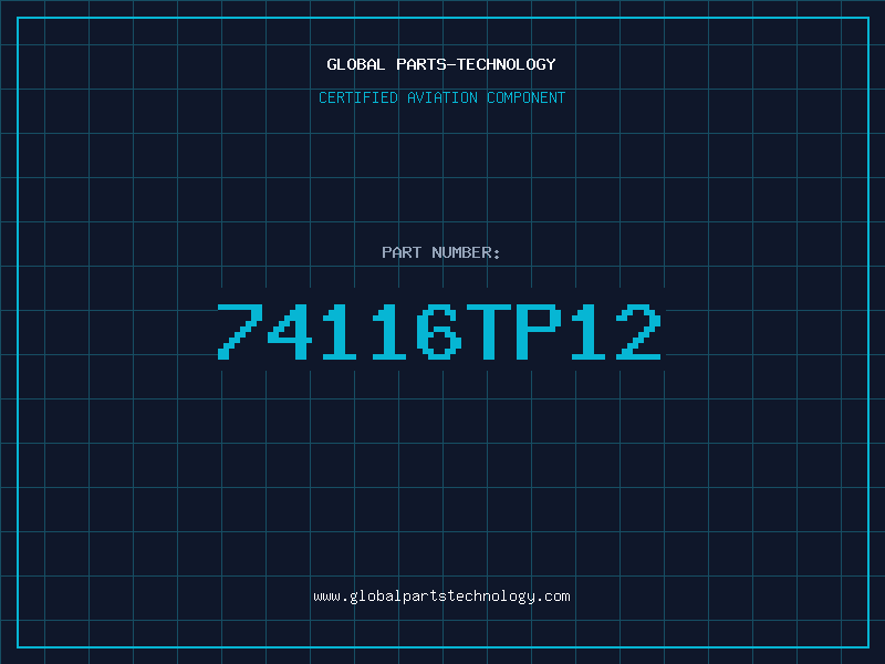 Aviation Part 74116TP12