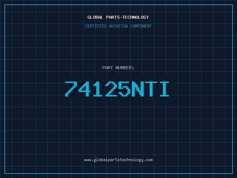 Aviation Part 74125NTI