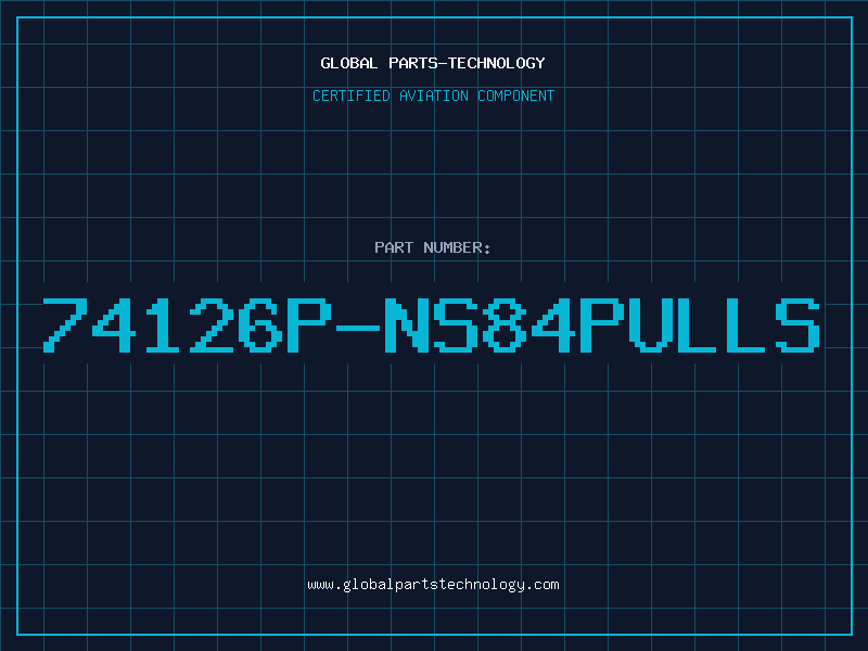 Aviation Part 74126P-NS84PULLS