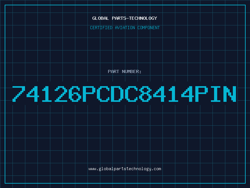 Aviation Part 74126PCDC8414PIN