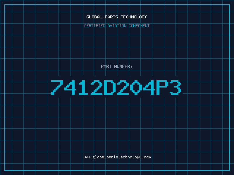 Aviation Part 7412D204P3