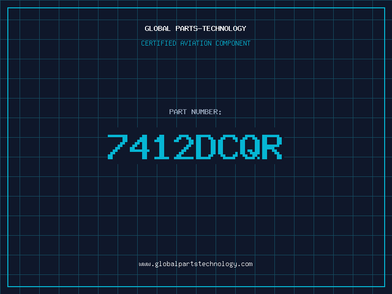 Aviation Part 7412DCQR