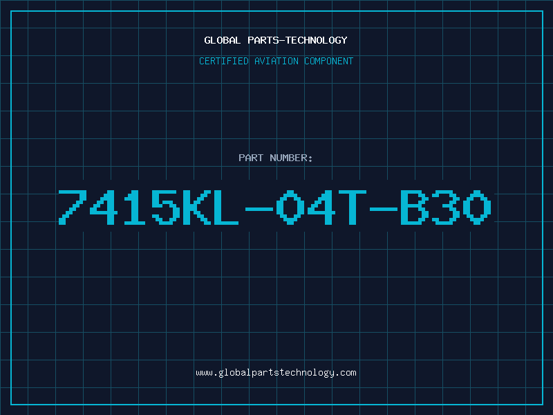 Aviation Part 7415KL-04T-B30