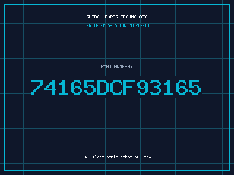 Aviation Part 74165DCF93165