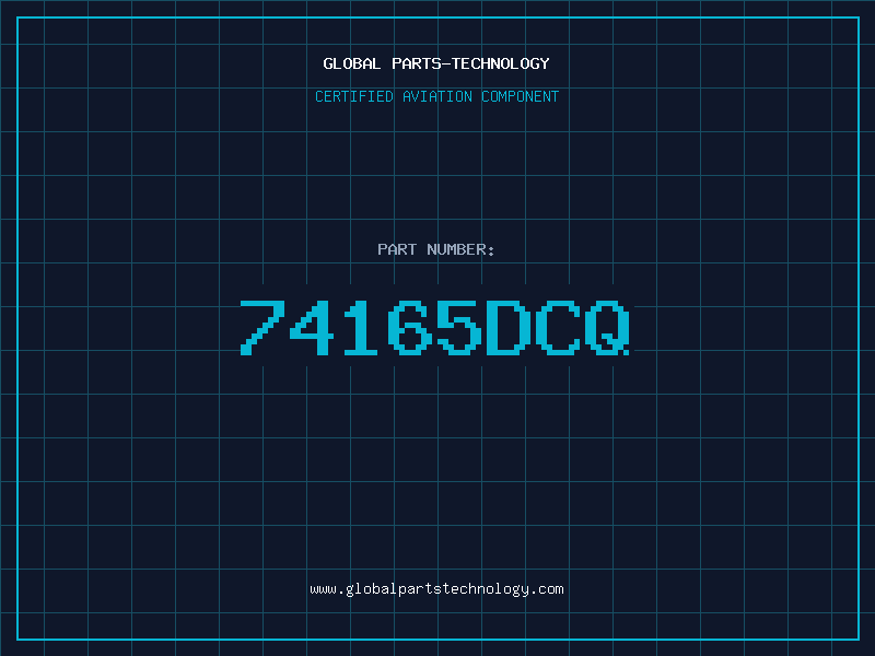 Aviation Part 74165DCQ