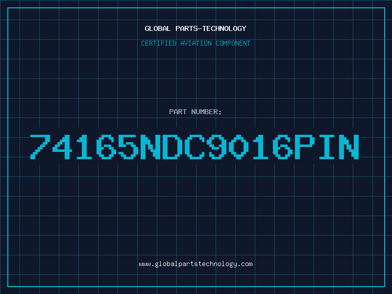 Aviation Part 74165NDC9016PIN