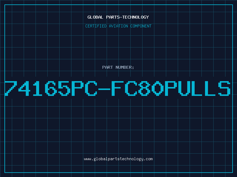 Aviation Part 74165PC-FC80PULLS