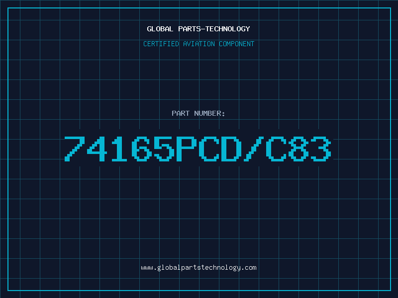 Aviation Part 74165PCD/C83