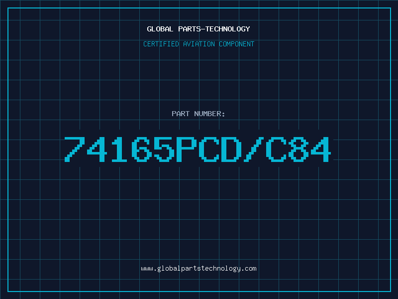 Aviation Part 74165PCD/C84
