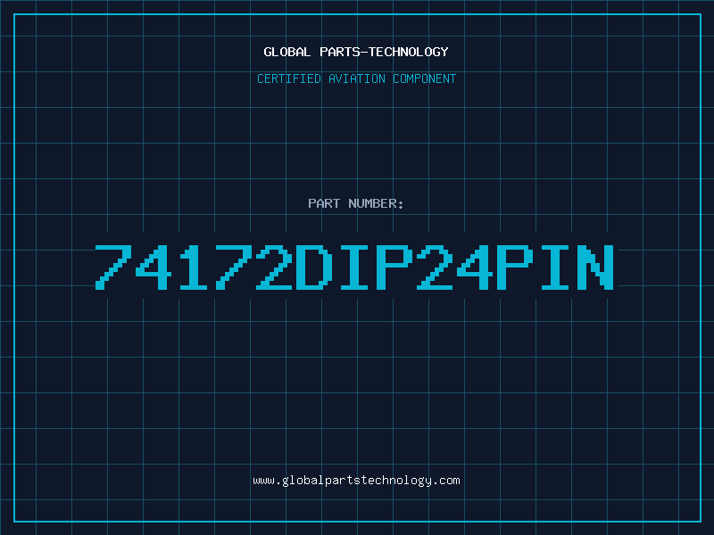 Aviation Part 74172DIP24PIN
