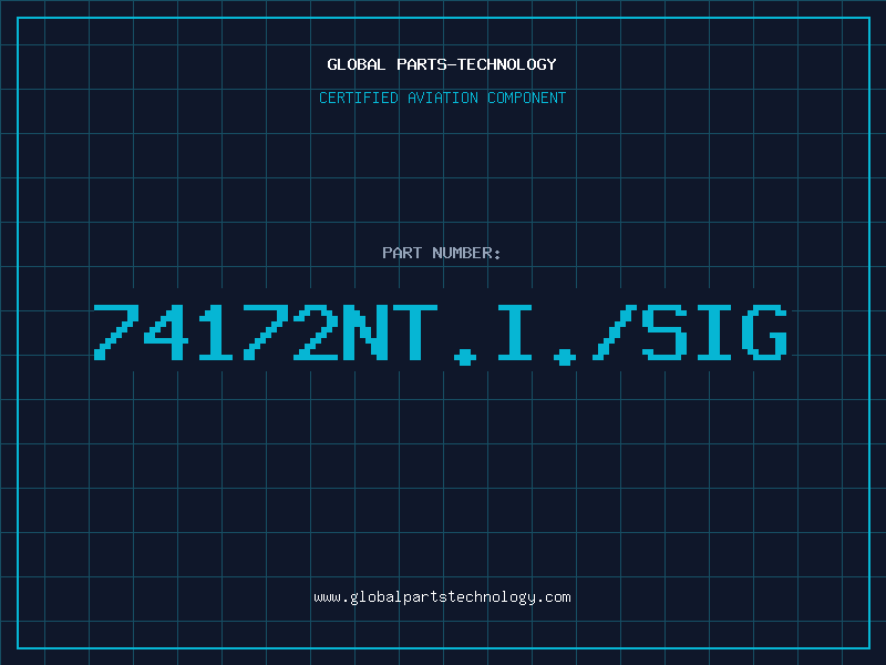 Aviation Part 74172NT.I./SIG
