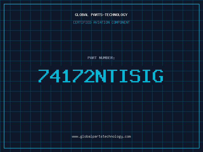 Aviation Part 74172NTISIG