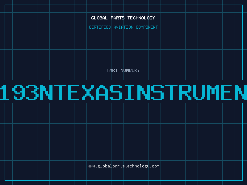 Aviation Part 74193NTexasInstruments