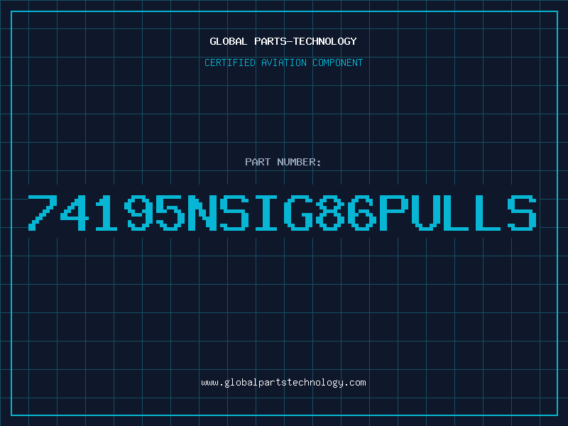 Aviation Part 74195NSIG86PULLS