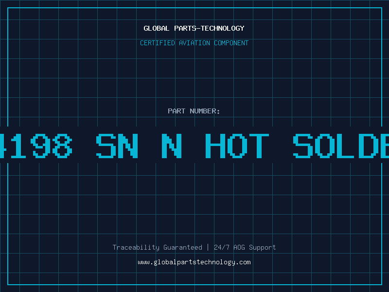 Aviation Part 74198 SN N HOT SOLDER