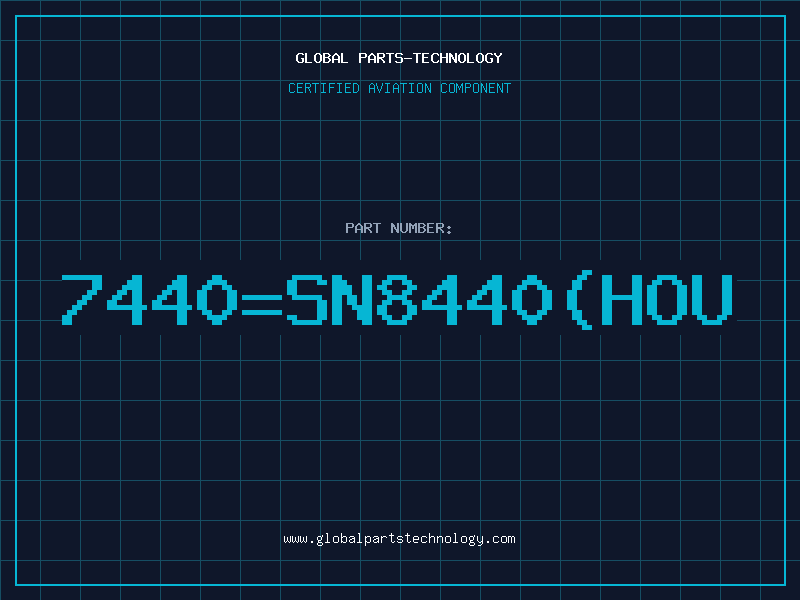 Aviation Part 7440=SN8440(HOU