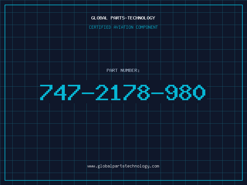 Aviation Part 747-2178-980