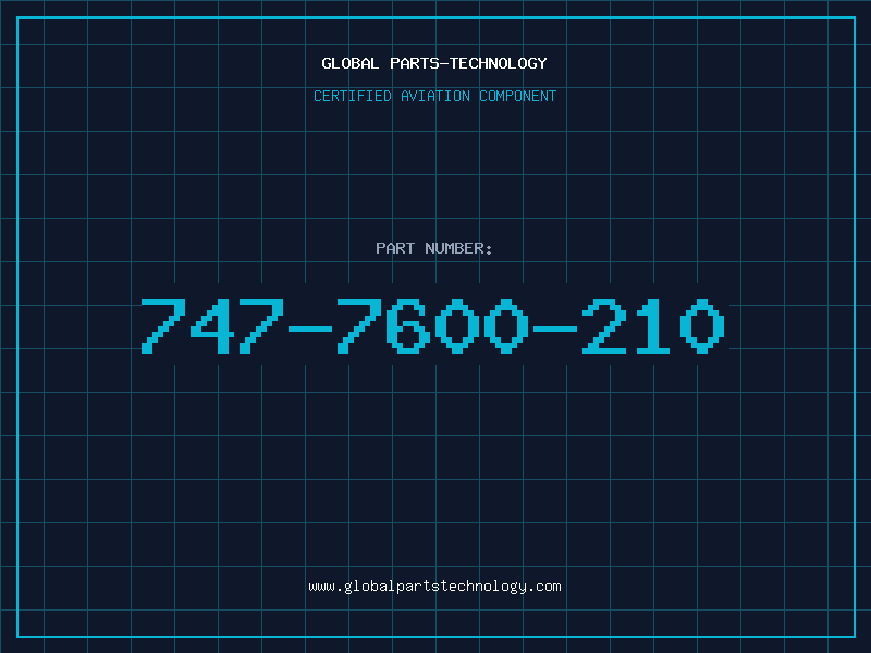 Aviation Part 747-7600-210