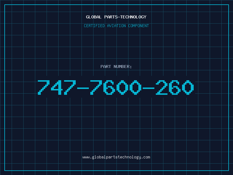 Aviation Part 747-7600-260