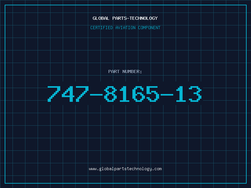 Aviation Part 747-8165-13