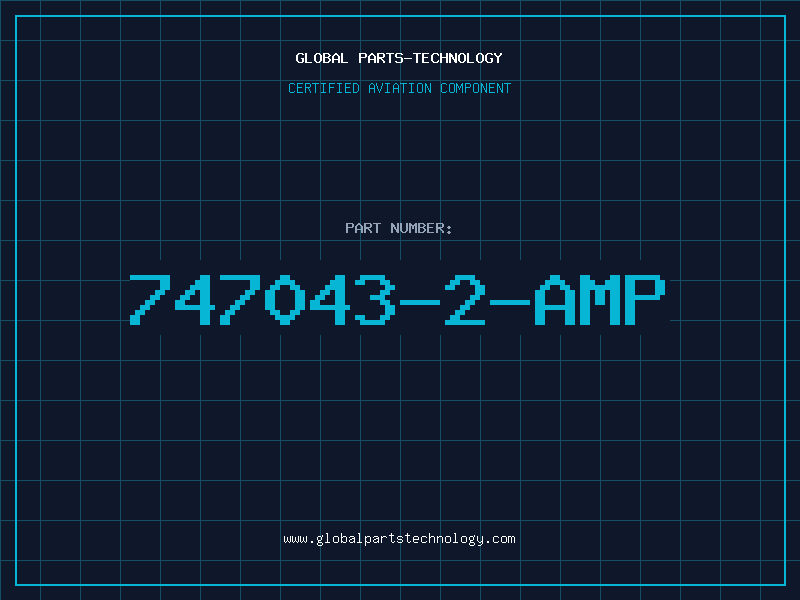 Aviation Part 747043-2-AMP