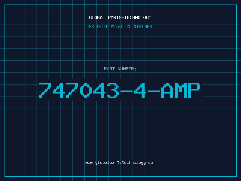 Aviation Part 747043-4-AMP