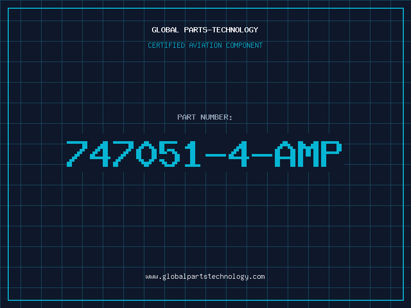Aviation Part 747051-4-AMP