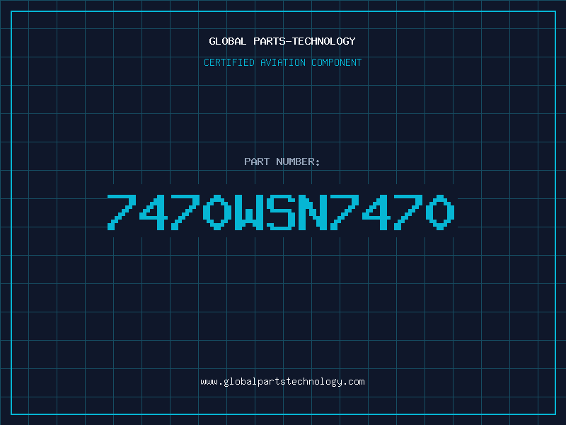 Aviation Part 7470WSN7470