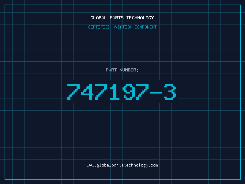 Aviation Part 747197-3