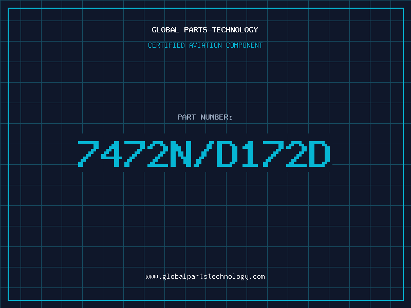 Aviation Part 7472n/d172d