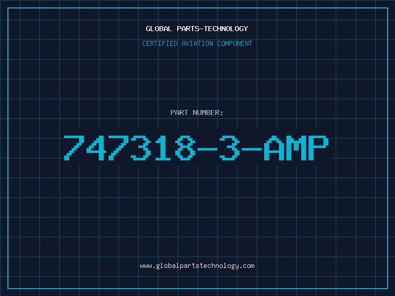 Aviation Part 747318-3-AMP