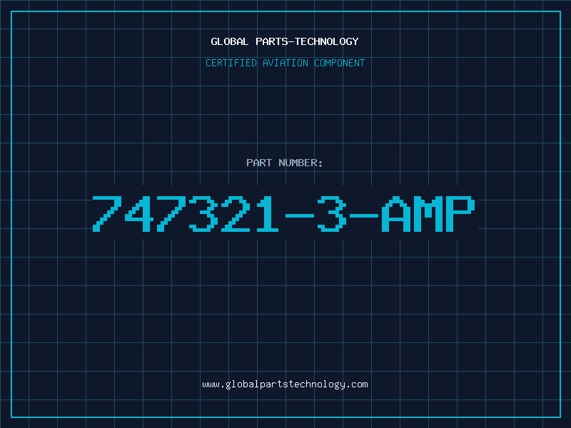 Aviation Part 747321-3-AMP