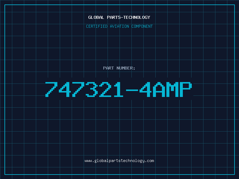 Aviation Part 747321-4Amp